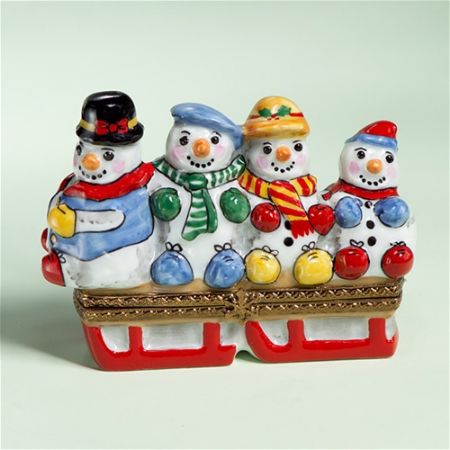 Picture for category Limoges Snowman Boxes