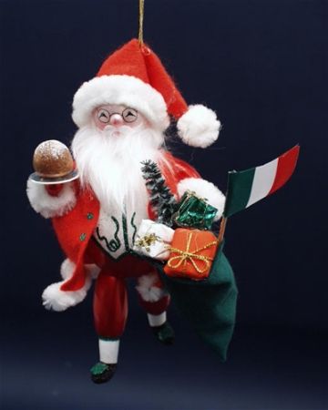 Picture for category De Carlini Santas from the World Ornaments