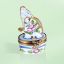 Picture of Limoges Butterfly with 3 Roses Box