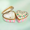 Picture of Limoges  " Who Opens This Must Have a Kiss" Heart Box 