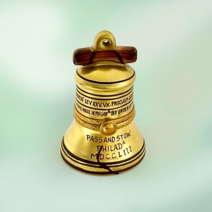 Picture of Limoges LIberty  Cracked Bell with Date Box