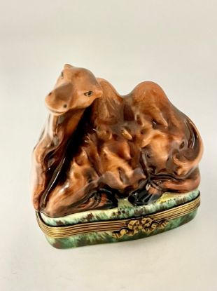 Picture of Limoges Chamart Camel Box
