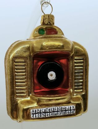 Picture of Juke Box Polish Glass Ornament
