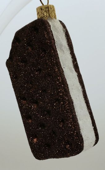Picture of Ice Cream Sandwich Polish Glass Ornament