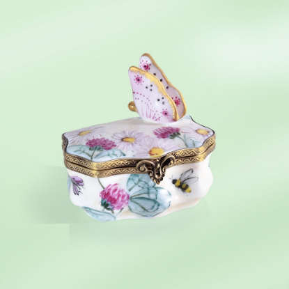 Picture of Limoges Butterfly Chest Box