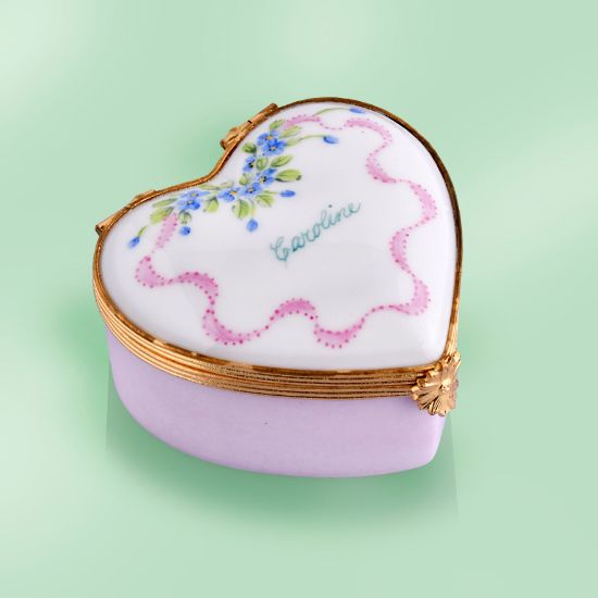 Picture of Limoges "Caroline"Heart Box
