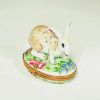Picture of Limoges Rabbit on Springs Flowers Box