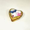 Picture of Limoges Butterfly, Dragonfly and Ladybug Gold Heart Box