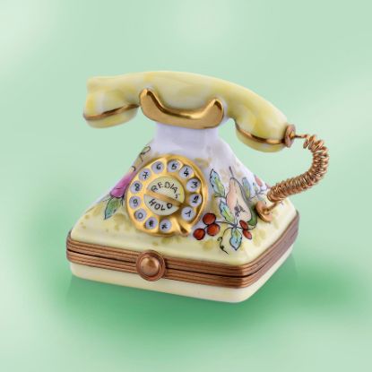 Picture of Limoges Telephone with Fruits Box