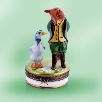 Picture of Limoges Fox and Goose Box