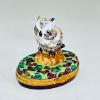 Picture of Limoges Brown Owl with Leaves Box