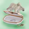 Picture of Limoges Mama and Baby Polar Bear in Ice Box with Fish