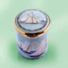 Picture of Sailboats  Enamel Pillbox