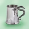 Picture of British Pewter Dragon Tankard