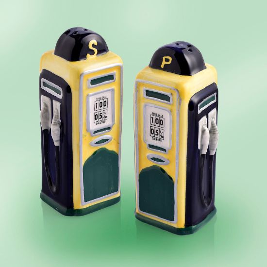 Picture of Gas Station Pumps Salt and Pepper Set