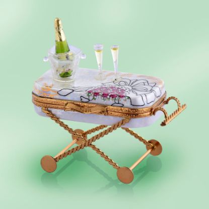 Picture of Limoges Champagne Cart  Box