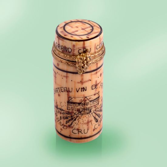 Picture of Limoges Wine Cork Box