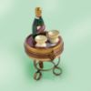 Picture of Limoges Champagne with Glasses on Table Box