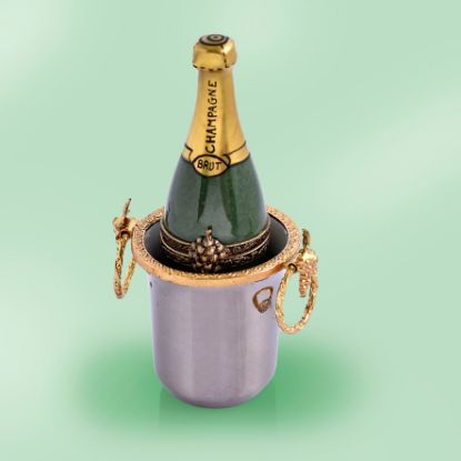 Picture of Limoges Champagne Brut in Silver Bucket Box