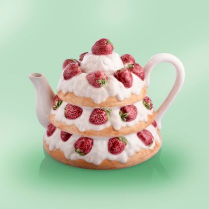Picture of Strawberry   Cream Teapot