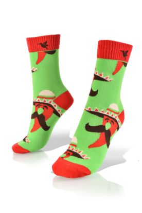 Picture of Mexican Red PepperExclusive Socks