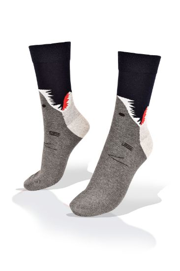 Picture of Shark with Open Mouth Socks