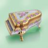 Picture of Limoges Festival of Roses and Gold  Piano Box 