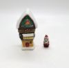 Picture of Limoges Tall House  Box with Santa 