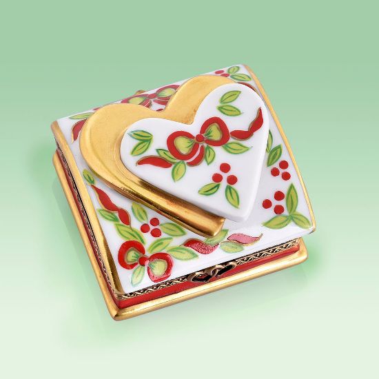 Picture of Limoges Double Heart Holiday Box