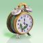 Picture of Limoges Green and Gold Holiday Alarm Clock 