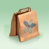 Picture of Limoges Holly with Bells on Gold Shopping Bag Box 