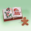 Picture of Limoges Santa Teddy Book Box with Gingerbread Cookie