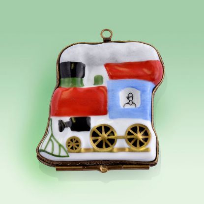 Picture of Limoges Train Ornament Box