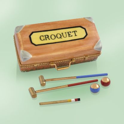 Picture of Limoges Croquet Box