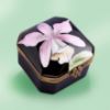 Picture of Limoges Orchid on Black Box