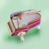 Picture of Limoges Piano with Romantic Roses  Box on Burgundy