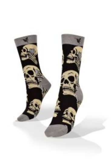 Picture of Skulls on the Phone Exclusive Socks