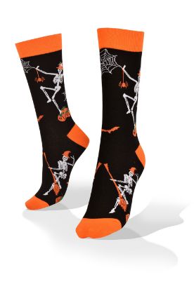 Picture of Halloween Skeleton Witch Socks