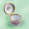 Picture of Happy Anniversary Staffordshire English Enamel