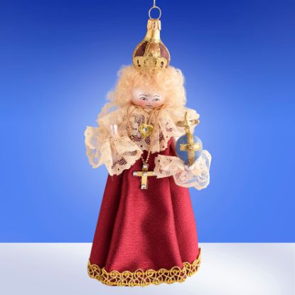 Picture of De Carlini Infant of Prague Exclusive  Ornament