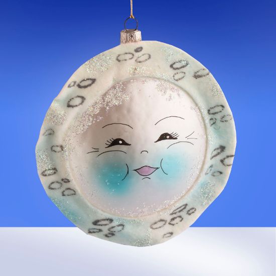 Picture of De Carlini Moon Ornament 