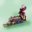 Picture of Limoges Santa  on Train with Gifts Box