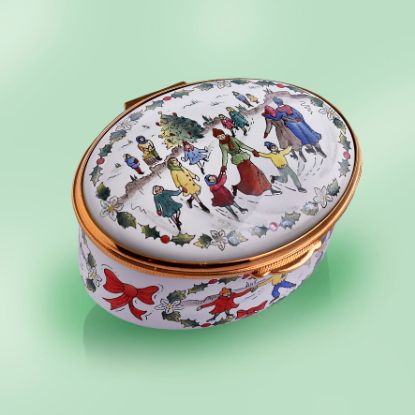 Picture of Ice Skating English Enamel