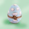 Picture of Limoges Clouds in the Sky Egg with Cherub Clasp and Birthday Cake inside Box