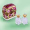 Picture of Limoges Romantic Roses Chest Box  with Perfume Bottles 