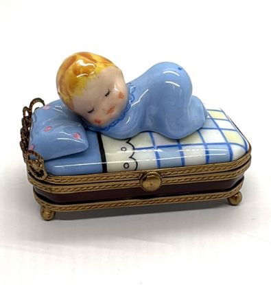 Picture of Limoges Baby Boy in Bed Box