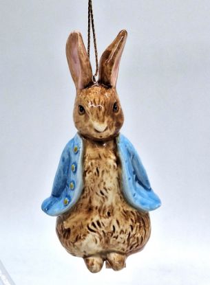 Picture of Peter Rabbit Ceramic Ornament