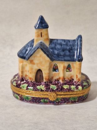 Picture of Limoges Church in Lavender Fields Box